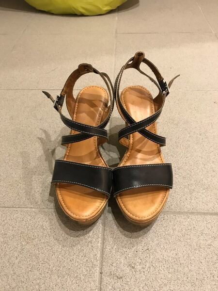 サンダル レディース 厚底 ウェッジソール
