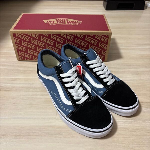 VANS US企画 OLD SKOOL オールドスクール NAVY ネイビー US9 27cm 新品未使用