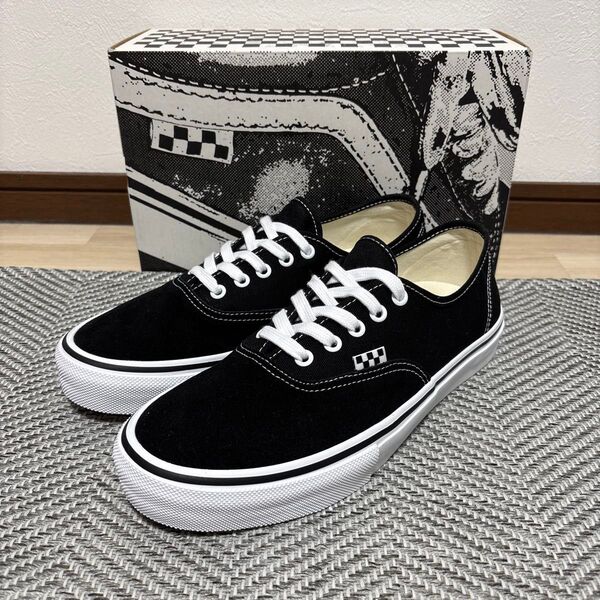 新品未使用 VANS SKATE AUTHENTIC スケート オーセンティック US9 27cm スニーカー スウェード