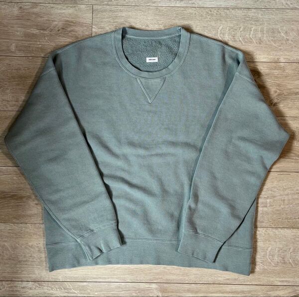 25ss JUMBO SB SWEAT L/S DMGD LT.GREEN visvim 0125105010022 スウェット