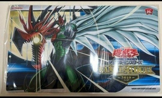 遊戯王E・HERO フレイムウィングマン プレイマット ランキングデュエル2019ヒーロー新品未開封未使用