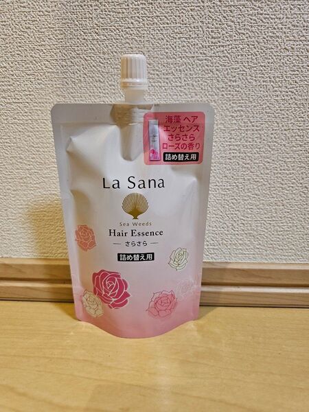 ラサーナ ヘアエッセンス さらさら ローズ 140ml 大容量 詰め替え