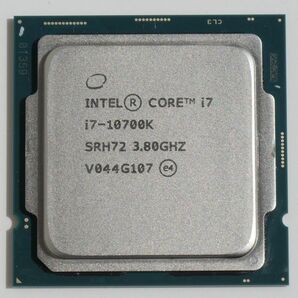 Intel Core i7 10700K LGA1200 SRH72 ビデオ出力 動作確認済