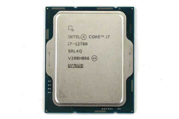 Intel Core i7 12700 SRL4Q LGA1700 ビデオ機能 動作確認済