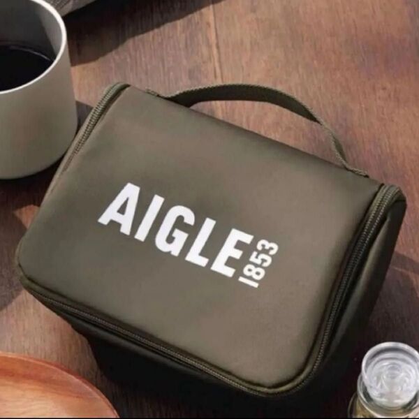 BE-PALビーパル6月号付録 AIGLE 吊るせるマルチギア ポーチ新品未開封