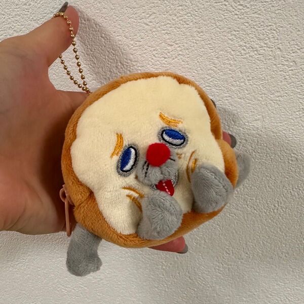 パンどろぼう ぬいぐるみ キーホルダー パンどろ B まずい