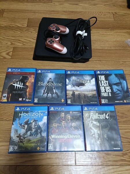 PS4 本体 コントローラー ソフト7本 まとめ売り