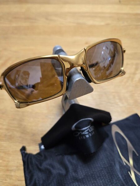 本物!正規品!OAKLEY オークリー サングラス エックススクエアード 24K Xメタル 日本100本限定 非売品 展示品