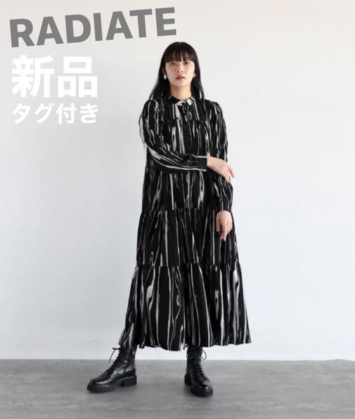 Radiate ラディエイト ドローインティアードワンピース ヤマダヤ スコットクラブ ロングワンピース