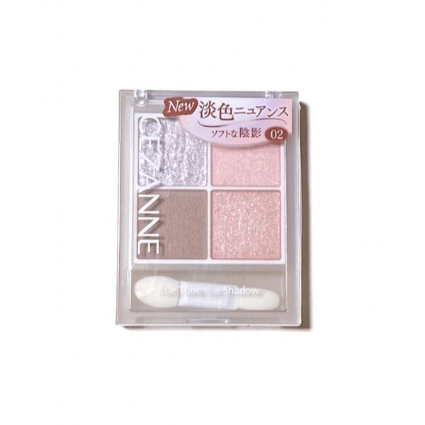 CEZANNE セザンヌ ペールトーンアイシャドウ 4.3g (02 シェリーピンク)