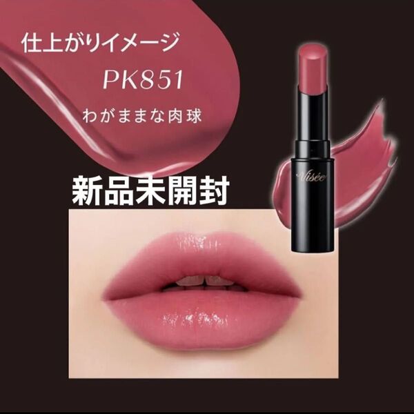 新品 未開封 未使用 ヴィセ ネンマクフェイク ルージュ 3.8g (PK851 わがままな肉球 モーヴピンク)
