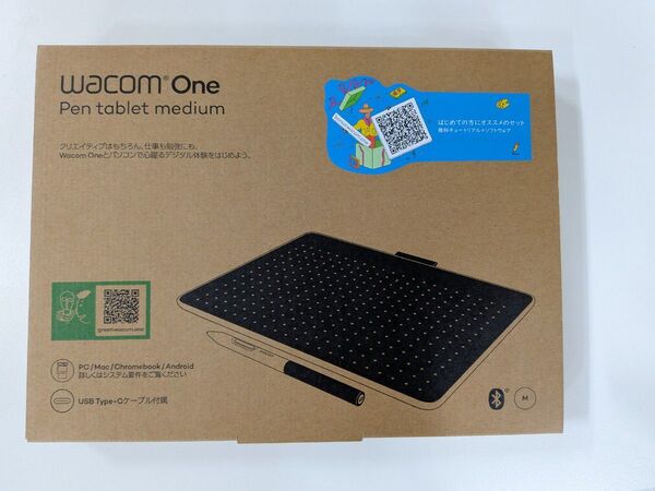 ★WACOM/ワコム Wacom One ペンタブレット medium CTC6110WLW0D 【ペンタブレット】