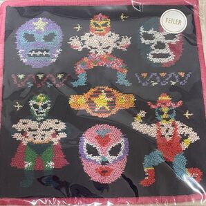 【新品未使用】フェイラー ラブラリーファイター プロレス ハンカチ