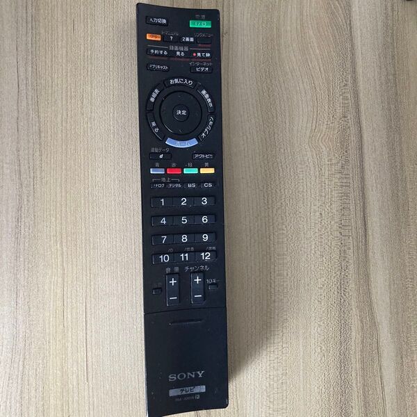 SONY テレビリモコン RM-JD018