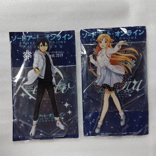ソードアート・オンライン アリシゼーション×Snow festival 2019 アクリルスタンド 2個セット 雪まつり 0