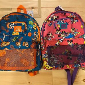 新品 ノスタルジカ トイストーリー ミッキー ミニー ディズニー LINK@ リュックサック デイパック バックパック