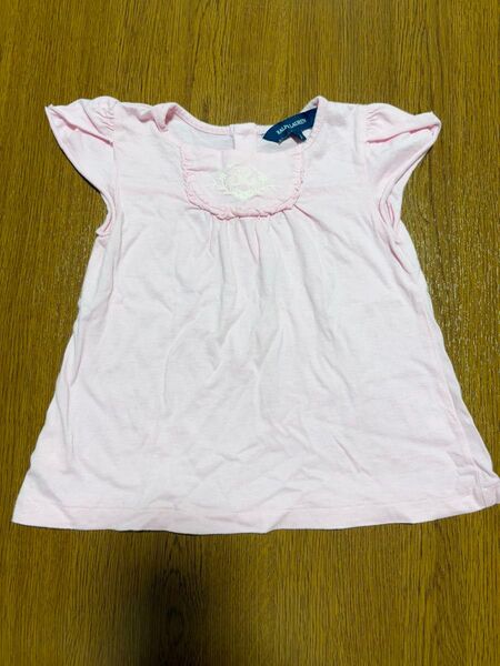 【RALPH LAUREN】ベビー服 半袖トップス ピンク 90cm ラルフローレン Tシャツ