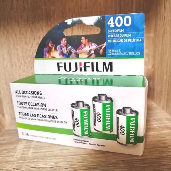 【3本入り】FUJIFILM 富士フィルム ISO感度400 カラーネガフィルム 36枚撮り フジフィルム