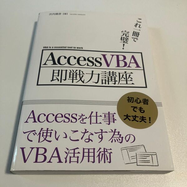 これ一冊で完璧!Access VBA即戦力講座 (これ一冊で完璧!) 沢内晴彦/著