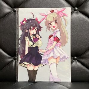 名取さな 夜野とばり クリアファイル 未開封 さなちゃんねる