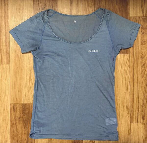 モンベル スーパーメリノウール L.W. UネックTシャツ Women's