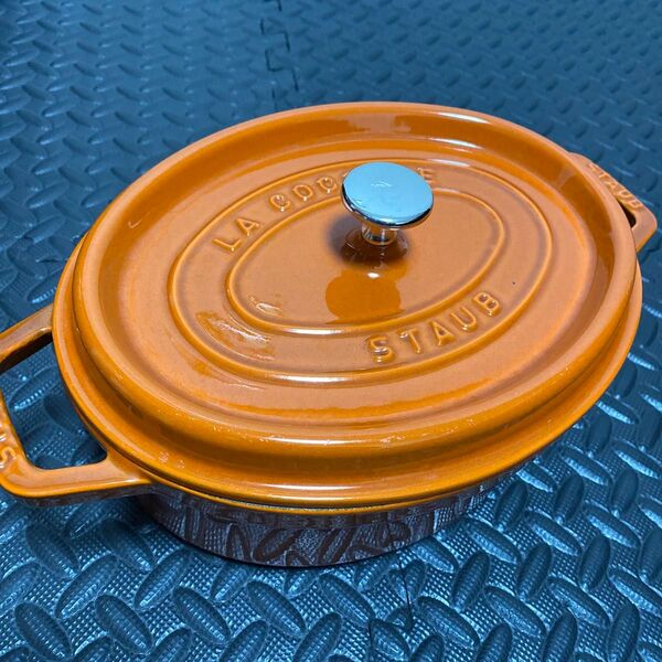 STAUB ピコ・ココット オーバル 27cm オレンジ