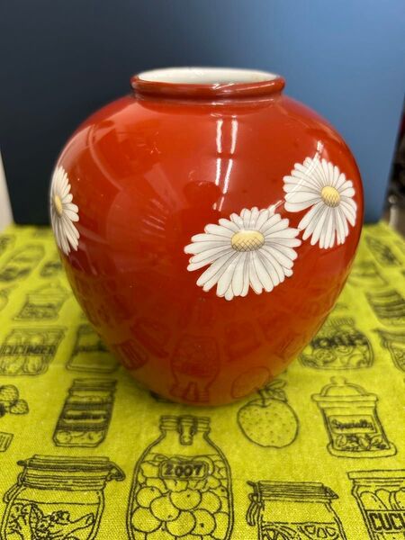 Noritake ノリタケ オールドノリタケ 花 おしゃれ 菊模様 花瓶 花器 壺 置物 インテリア アンティーク フラワーベース