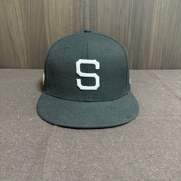 美品♪ SNIPEER × NEW ERA コラボキャップ ブラック 9FIFTY スナイパー ニューエラ 吉田遊 フィッシング