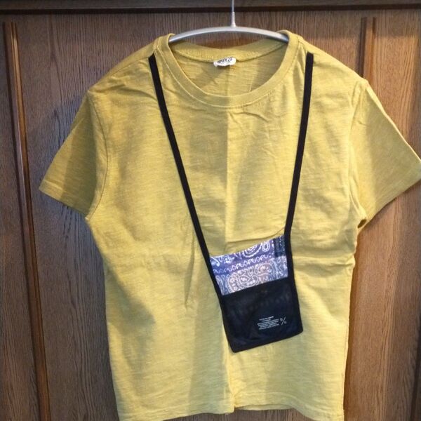 BREEZEブリーゼ 半袖カットソー Tシャツ キッズ140 ポケット付き
