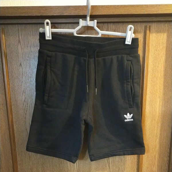 美品 adidas アディダス ハーフパンツ スウェット ショートパンツ150