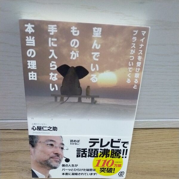 望んでいるものが手に入らない本当の理由 マイナスを受け取るとプラスがついてくる 心屋仁之助/著