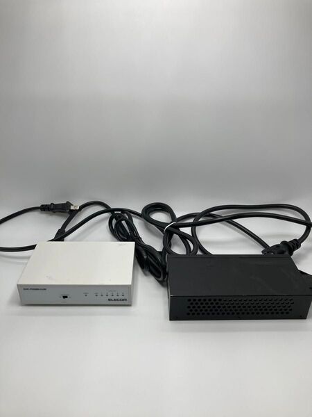 ELECOM PoEインジェクター 5ポートスイッチングハブ セット