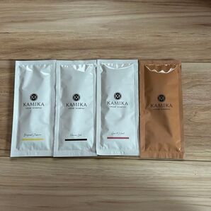 KAMIKAカミカ オールインワンクリームシャンプー お試しパウチ 25g×4種