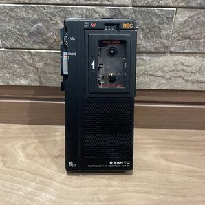 【SANYO/サンヨー】通電確認済 マイクロカセットレコーダー 型:MR-82