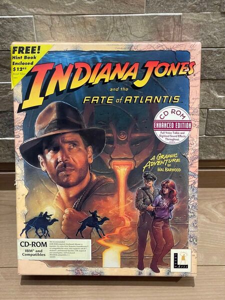 Indiana Jones and the Fate of Atlantis PCゲームソフト
