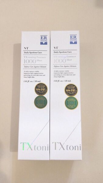 新品 vt txトーニングエッセンス1000ショット 30ml 2本