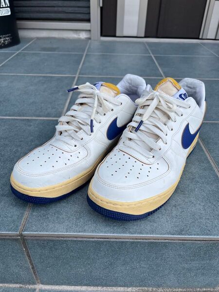 NIKE AIR FORCE 1 LOW ホワイト/ブルー 28cm