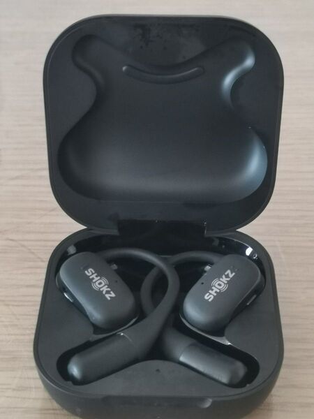 ③OpenFit Shokz 骨伝導イヤホン ショックス T910 中古品 ワイヤレスイヤホン