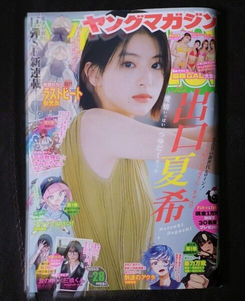 週刊ヤングマガジン No.28 応募要領ページ、応募券 無し