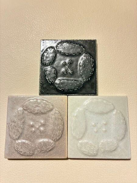 ミナペルホネン タイル 3枚セット インテリア 皆川明 北欧 クーポン割引♪