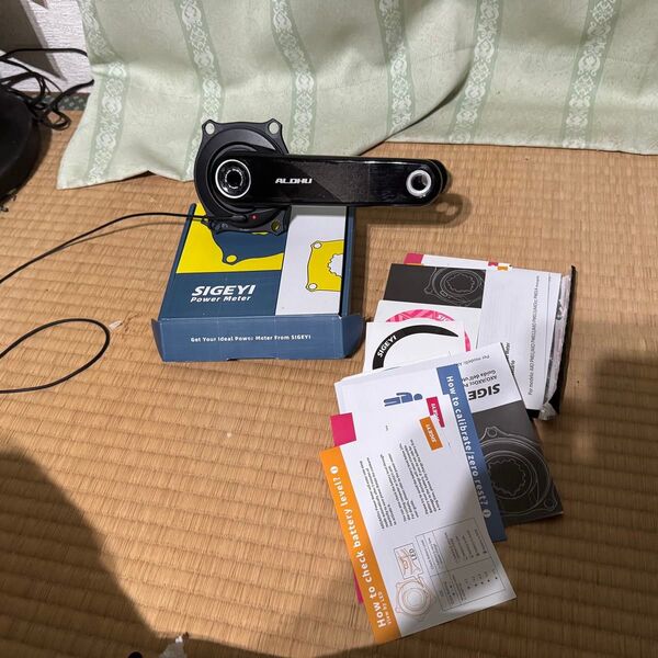 ROTOR ALDHU カーボンクランク SIGEYI パワーメーター 付き 170mm