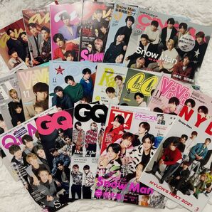 【バラ売り可】SnowMan 表紙雑誌 まとめ売り 18冊 ViVi anan CanCam等
