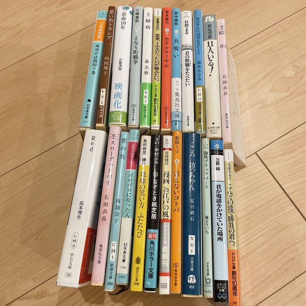 文庫本 小説 まとめ売り 24冊