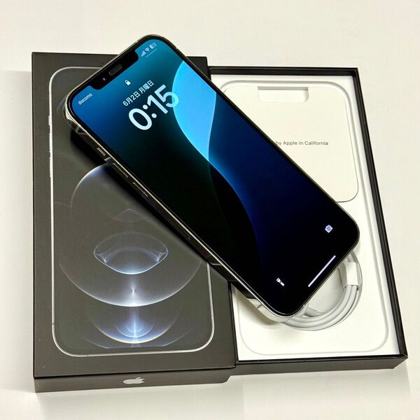 Apple iPhone 12 Pro Max 256GB シルバー SIMフリー バッテリー85%