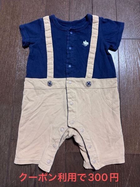 POLO baby カバーオール 半袖 50〜60