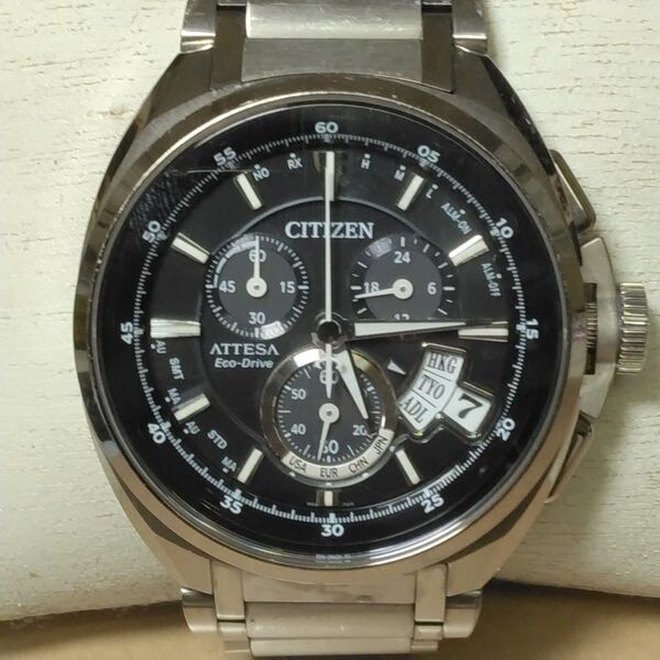【福山雅治着用モデル】CITIZEN シチズン エコドライブ電波腕時計 ジェットセッター ダイレクトフライト ATD53-3011