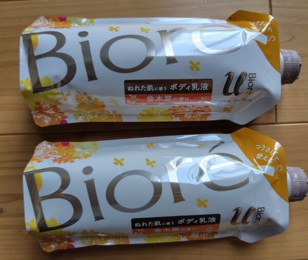 ビオレU ザボディ ぬれた肌に使うボディ乳液 金木犀 300ml×2