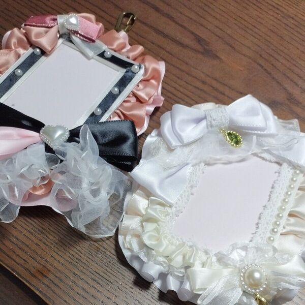 推し活グッズハンドメイド手づくり推し活のカードや写真などを入れてカバンにぶら下げたり、洋服に付けたり用途いろいろ楽しい推し活