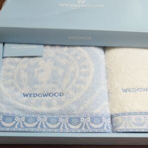 ウェッジウッド フェイスタオル&ウォッシュタオルホビーインテリア 雑貨 ウェッジウッドWEDGWOOD未使用浴用タオルハンドタオル