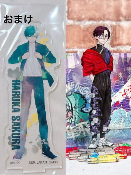 WIND BREAKER NIPPONウォールアートモチーフ ジオラマアクリルスタンド 蘇枋 隼飛 ウィンブレ